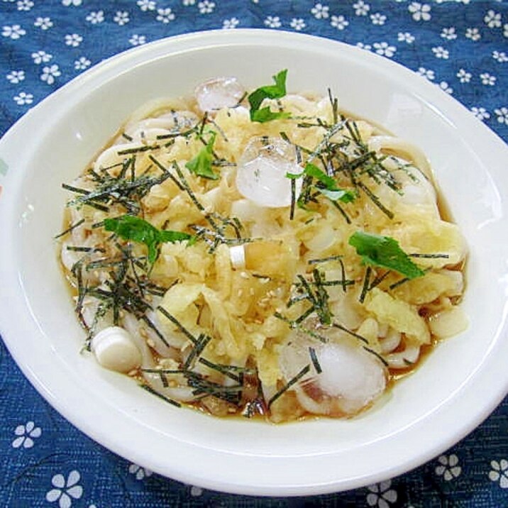 冷やしたぬきうどん レシピ 作り方 By けいちゃん088 楽天レシピ